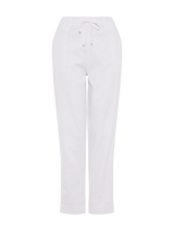 Comfort Linen Pant - White