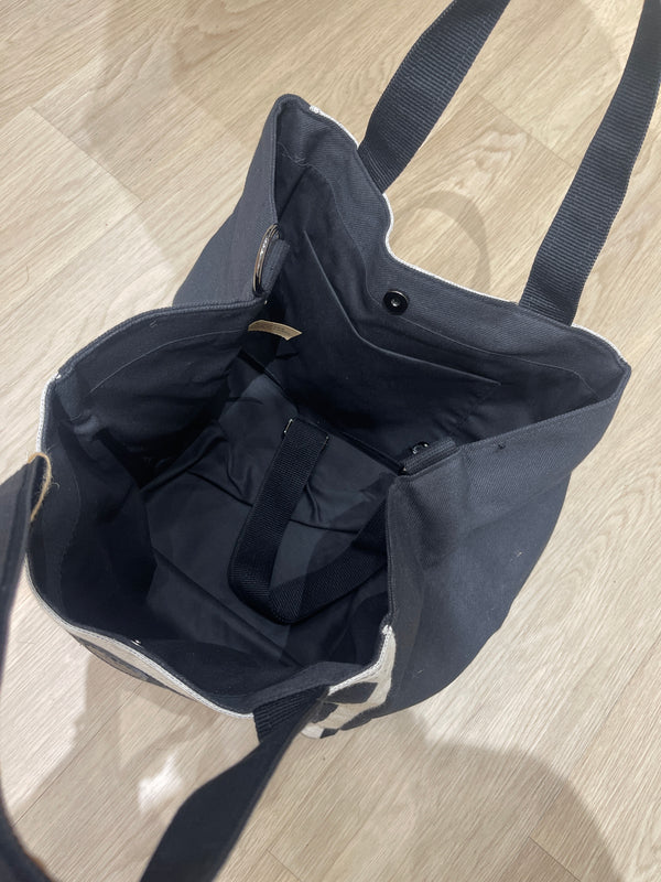Gaia Beach Bag - Black