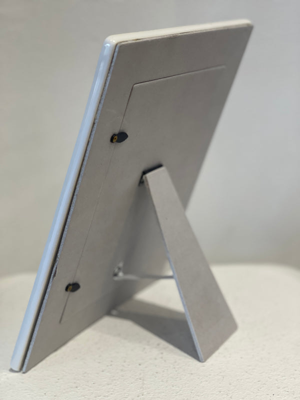 Ceramic Photo Frame - Off white