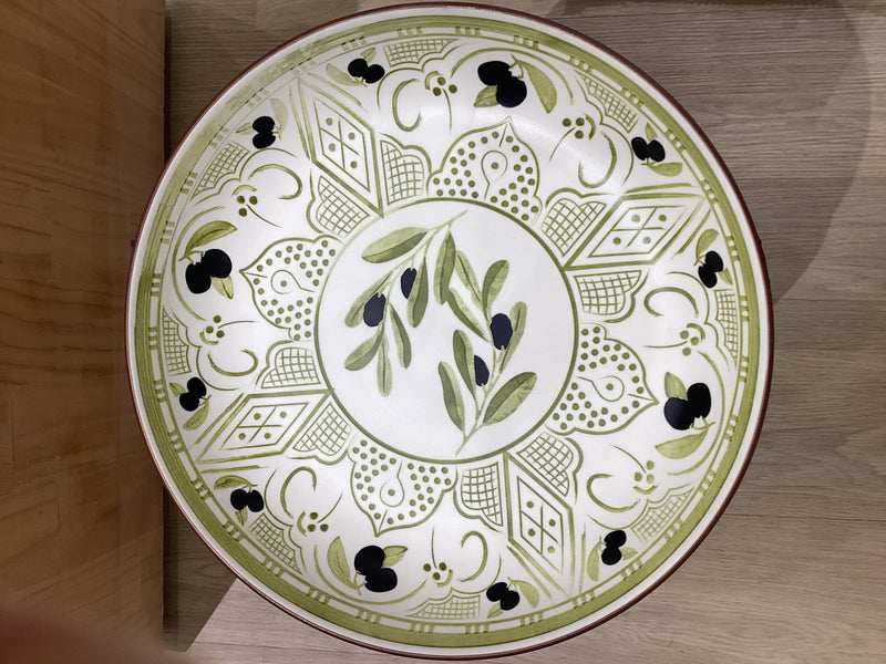 Large Olive Plater