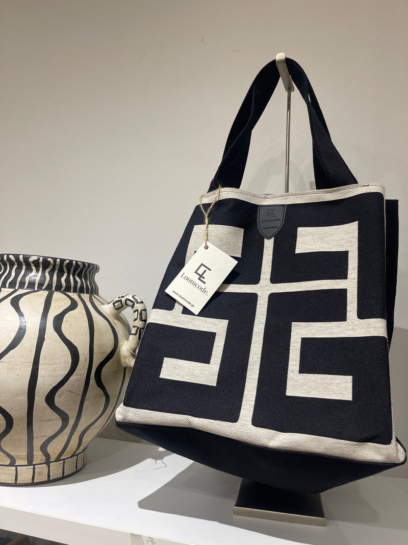 Gaia XL Weekend Bag/Tote - Black