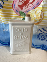 Olive Oil ceramic container