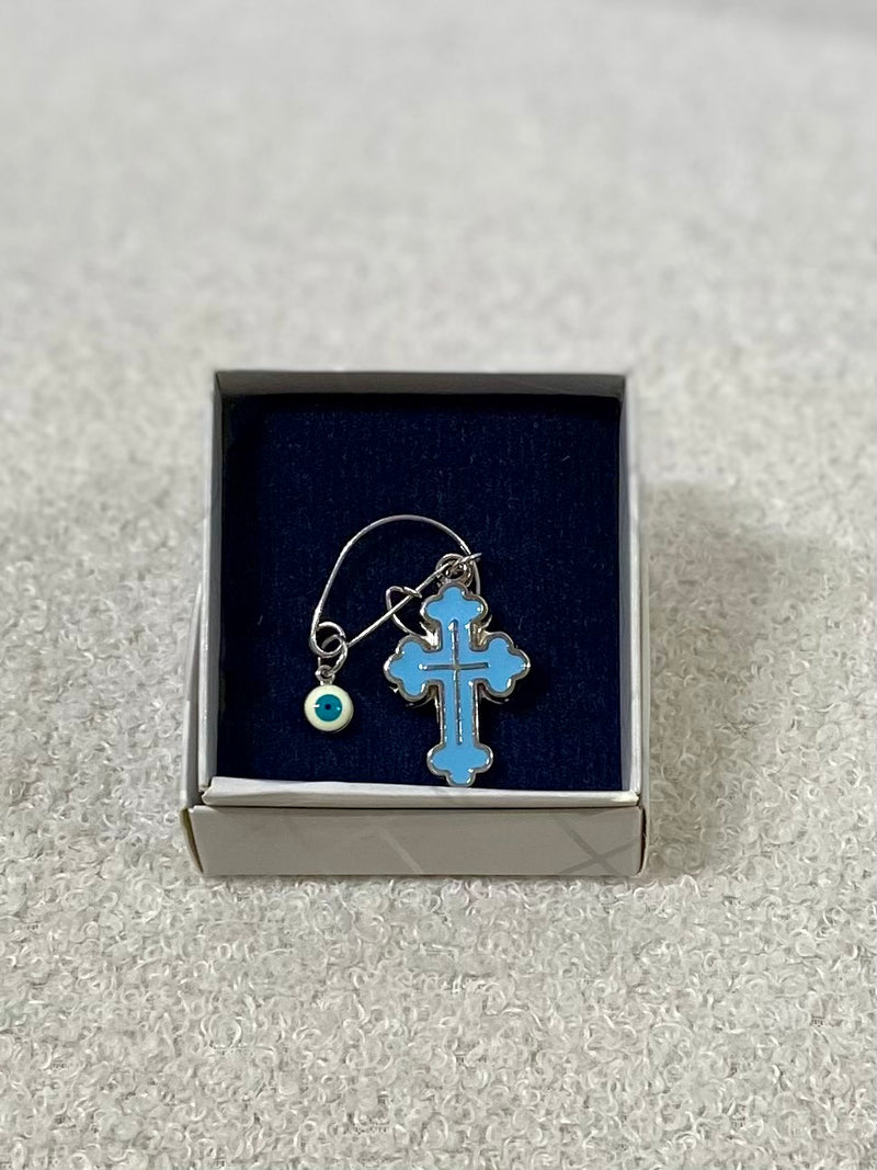 Filakto Blue Cross Baby Pin