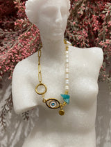 AGERI BRACELET - Mati With Fresh Water Pearls