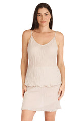 Cotton Cami - Ecru