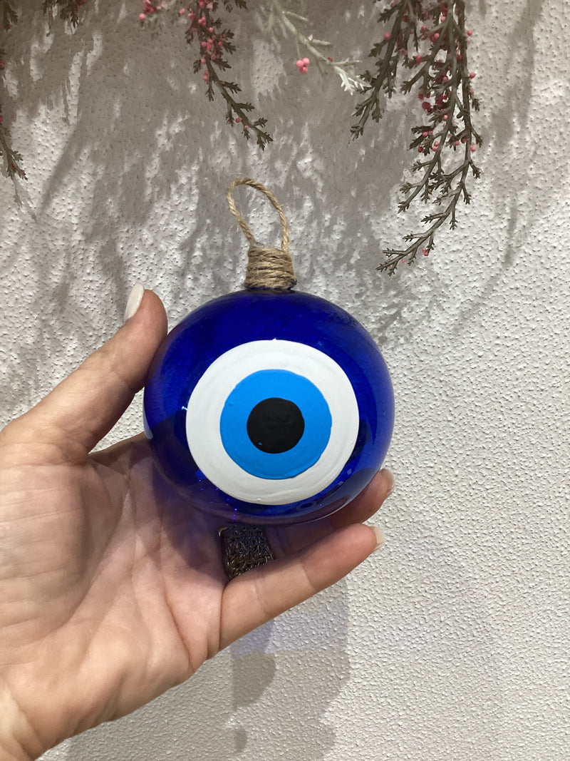 Hand Blown Glass Bauble Round Mati