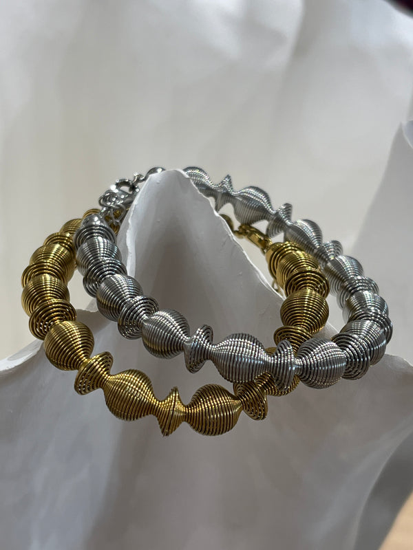 Marina Spiral bracelet - Silver