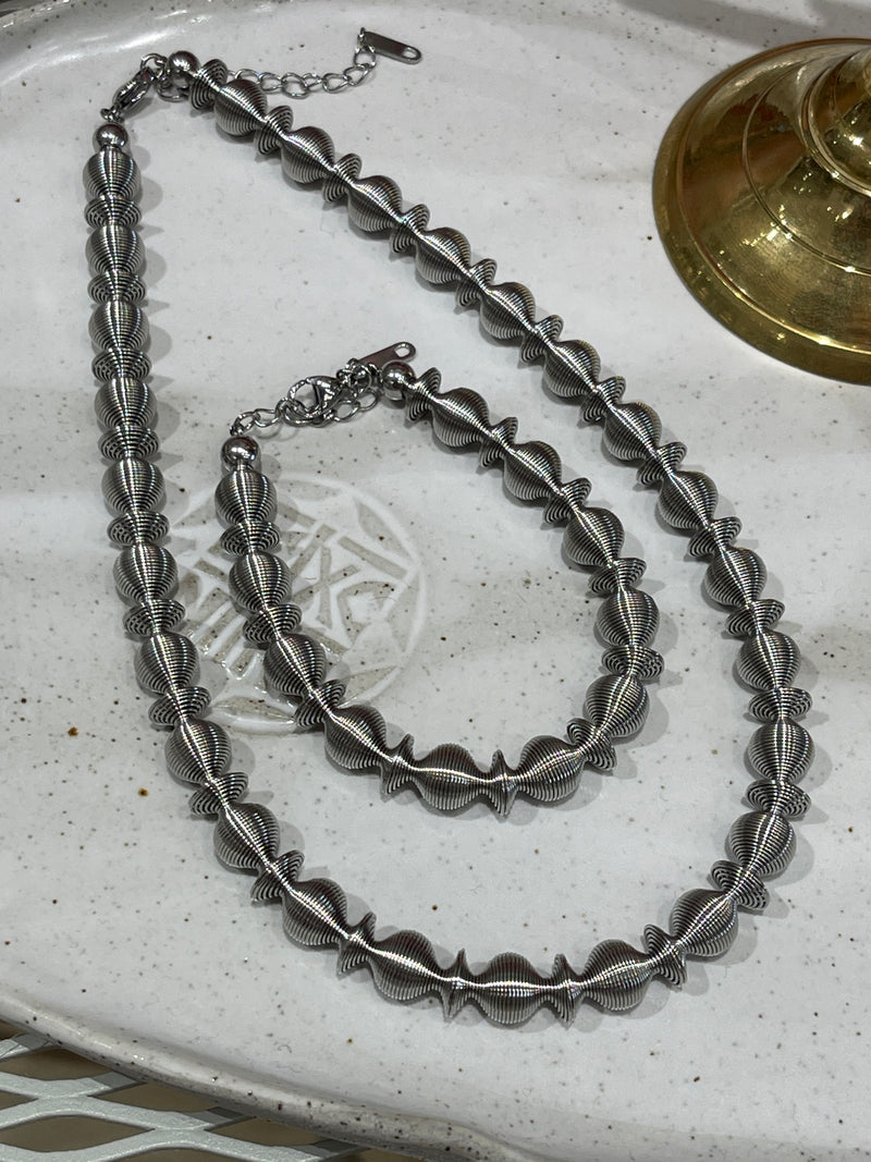 Marina Spiral bracelet - Silver