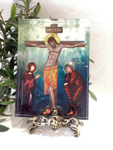 Jesus Christ on Cross Icon