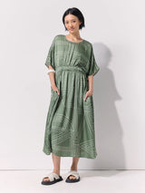 Geo Grove Dress - Nature