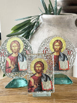 Glass Icon - Jesus