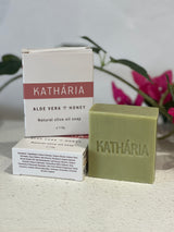 Katharia - Greek Soap - Aloe Vera and Honey