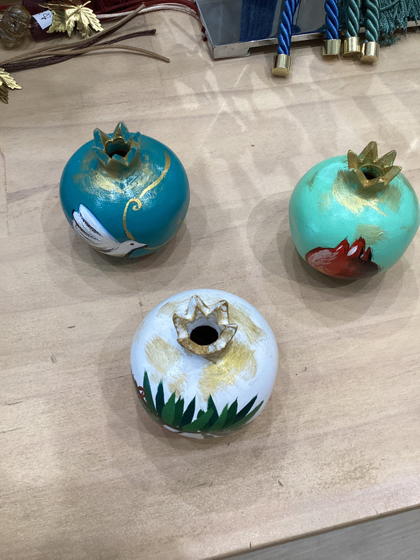 Greek Handpainted Rodi (Gouri) - Christmas Designs