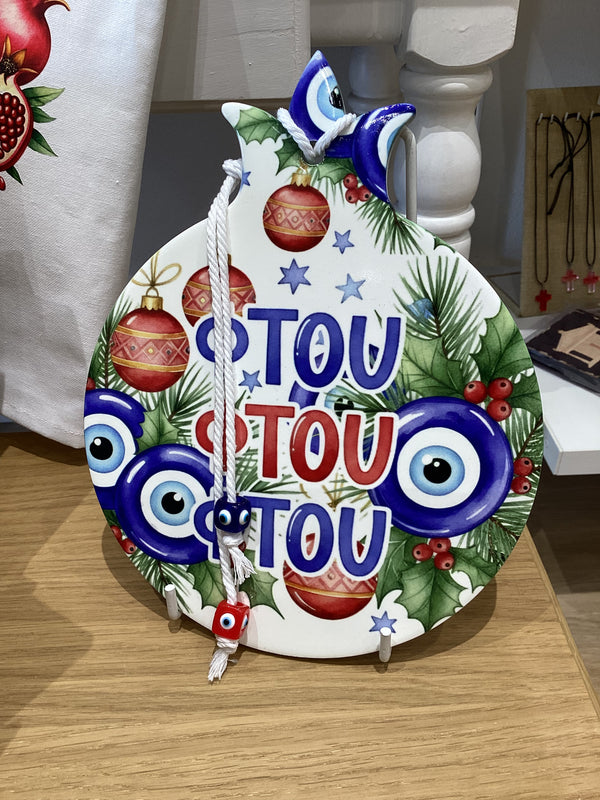 Pomegranate Ceramic Christmas Decor - Decorations & Good Wishes