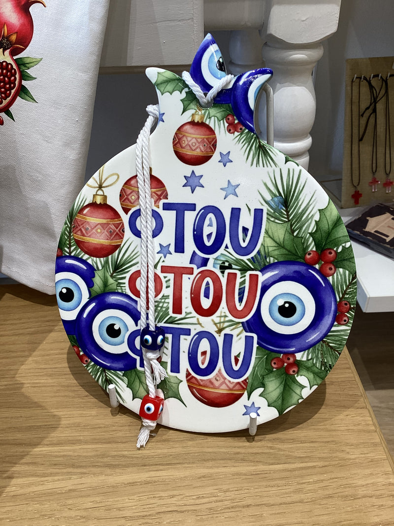 Pomegranate Ceramic Christmas Decor - Decorations & Good Wishes