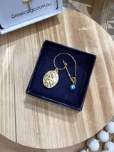 Panagia Filakto with Mati Baby Pin - Gold or Silver