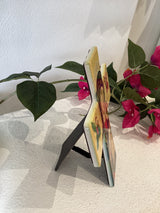 Ceramic Standing Cross - Mother Mary (Panagia), Baby Jesus, Angels