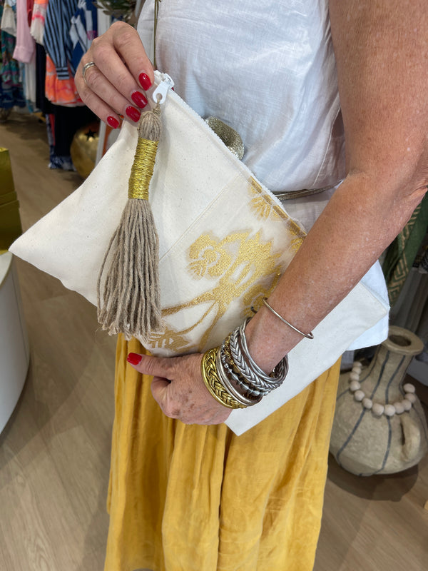 Greek Designer Handmade Clutch Design 1