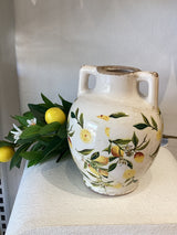 Ceramic Lemon Urn