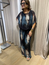 Nero Silk Blend Top
