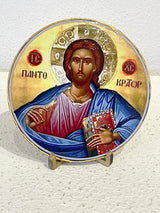 Easter Decor - Round Icon of Jesus