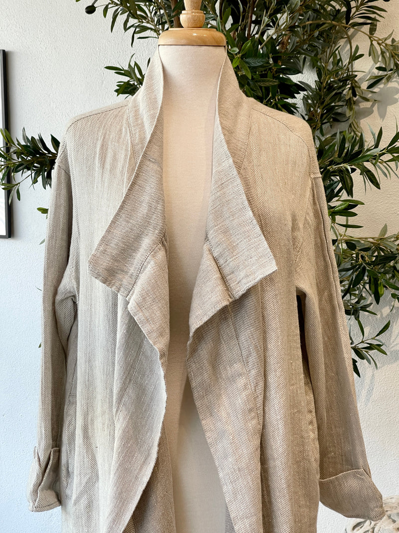 Linen Jacket - Natural
