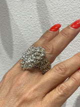 Hara Karamichali Hand Crochet Disc Ring