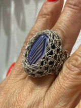 Hara Karamichali Stone Ring - Amethyst