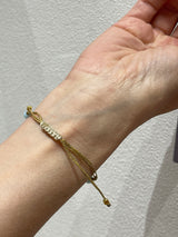 Macrame Handmade Bracelet - Blue Mati