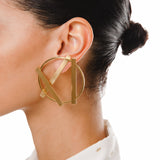 ENIGMA EARRINGS BY KATERINA VASSOU - GOLD