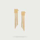 RAYO GOLD EARRINGS BY KATERINA VASSOU