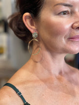 Tina Kotsonis Hoop Earrings - Gold