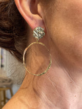 Tina Kotsonis Hoop Earrings - Gold