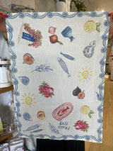 Kali Orexi Cotton Tea towel