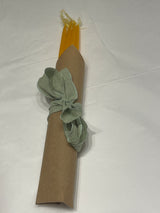 Beeswax scented candles from Greece set of 6
