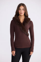 Imelda Top - Chocolate