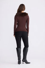 Imelda Top - Chocolate