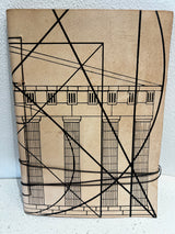 Greek Leather Notebook A5 - Golden Ratio