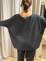 Olivia Pure Lambswool Jumper - Indigo