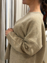 Montaigne Pure Lambswool Jumper - Oatmeal