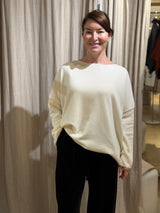 Olivia Pure Lambswool Jumper - Milk