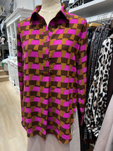 Astrid Shirt - Geo Prism