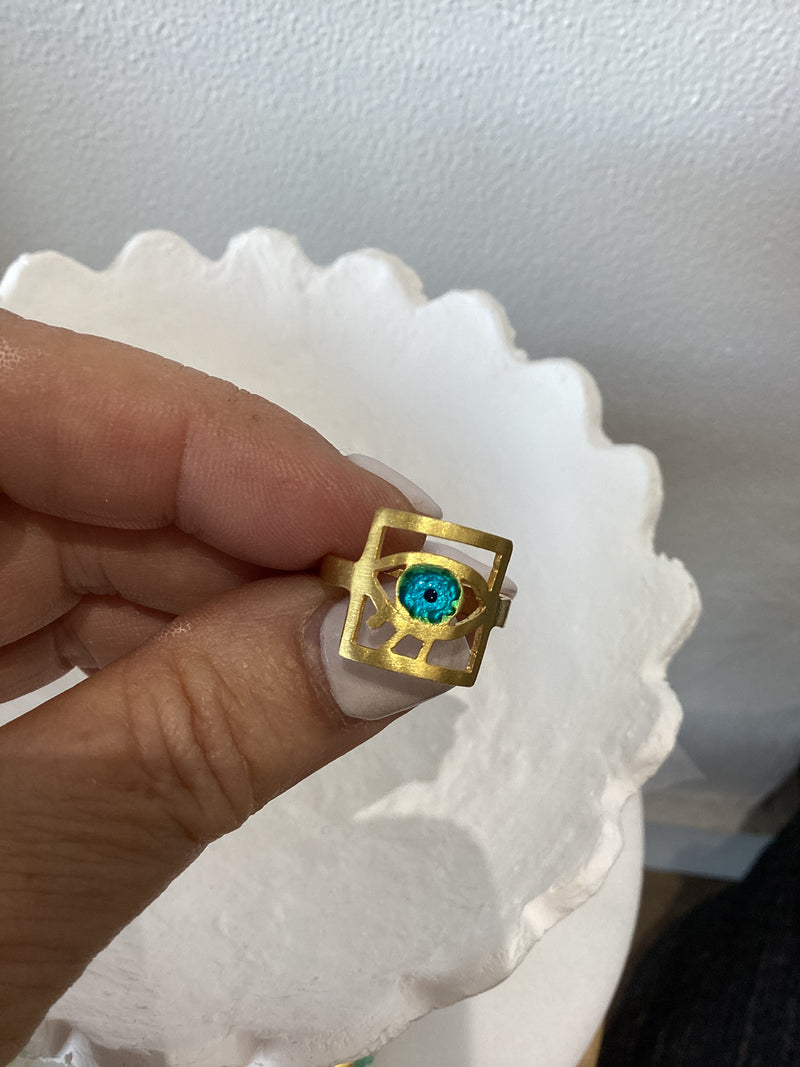 Mati Gold Ring