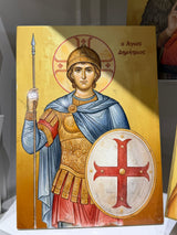 Marble Icon- Saint Dimitri - Αγιος Δημήτρης