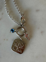 NIKA Religious Car Charm  - Silver
