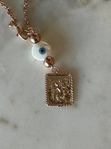Religious Car Charm  - Rose Gold