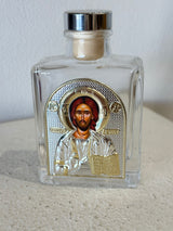 Small Religious Glass Bottle - Jesus