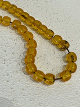 Transparent Amber Bead Komboloi