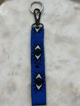 Misirlou Key / Bag Chain - Blue Mati