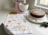 PRE-ORDER Vasilopita Tea towel & Stencil Kit